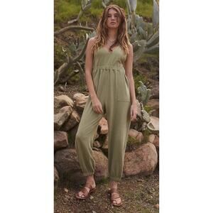 Free People's Kyle One Piece in Moss: XS